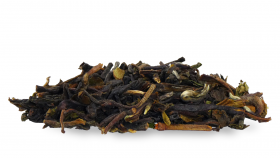 Bio Darjeeling First Flush, schwarzer Tee,  Ernte 2023, 1000g - in hochwertiger Edelstahldose, gold glänzend